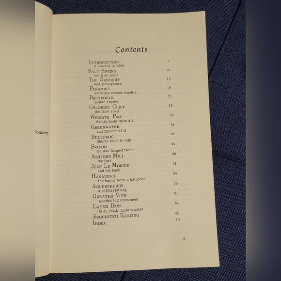 Mines of Death Valley by L. Burr Belden 1976 California Local History Wild West - Picture 6 of 13